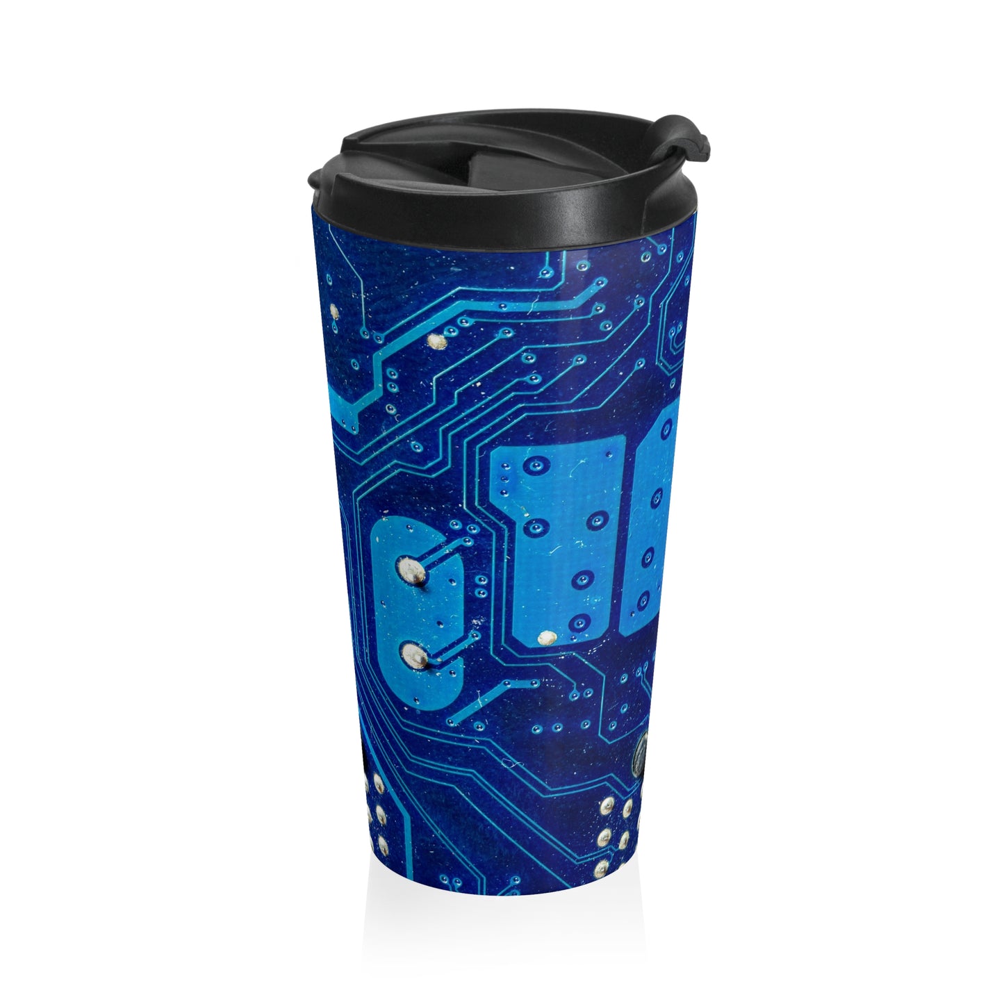 Tech Circuit Mug – 15oz Stainless Steel Travel Cup