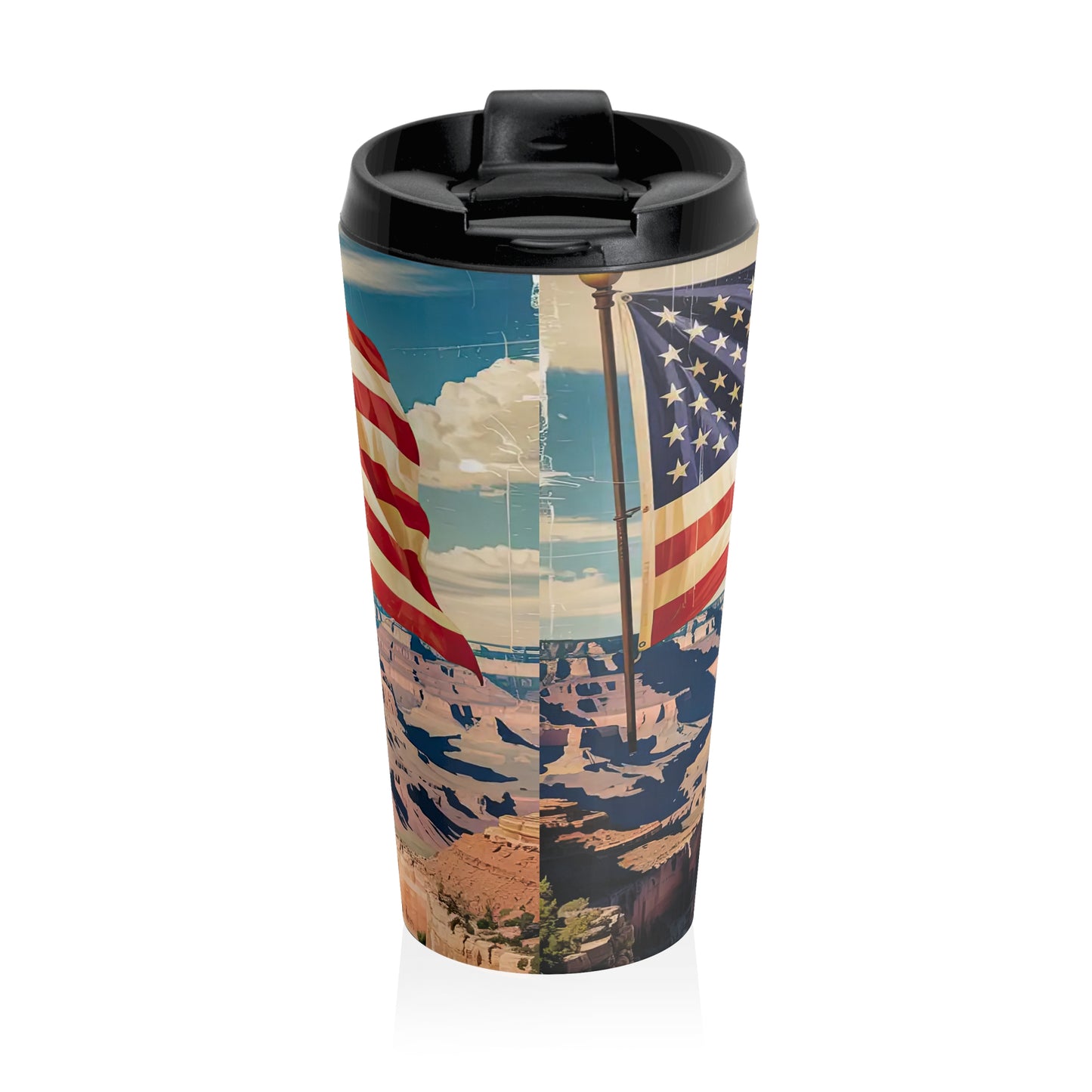 American Canyon Mug – 15oz Stainless Steel Travel Cup