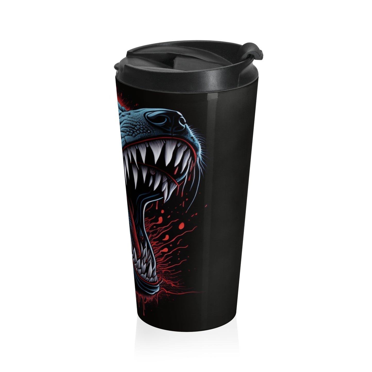 Howling Beast Stainless Steel Travel Mug – 15oz