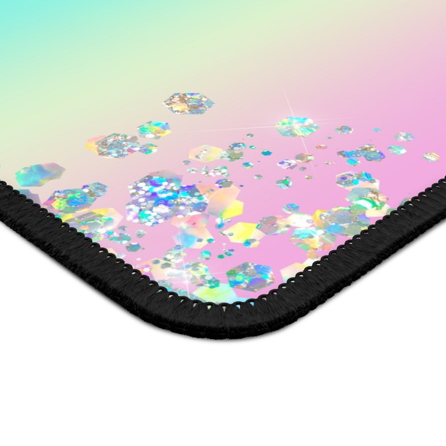 Pastel Glitter Dreams Mouse Pad