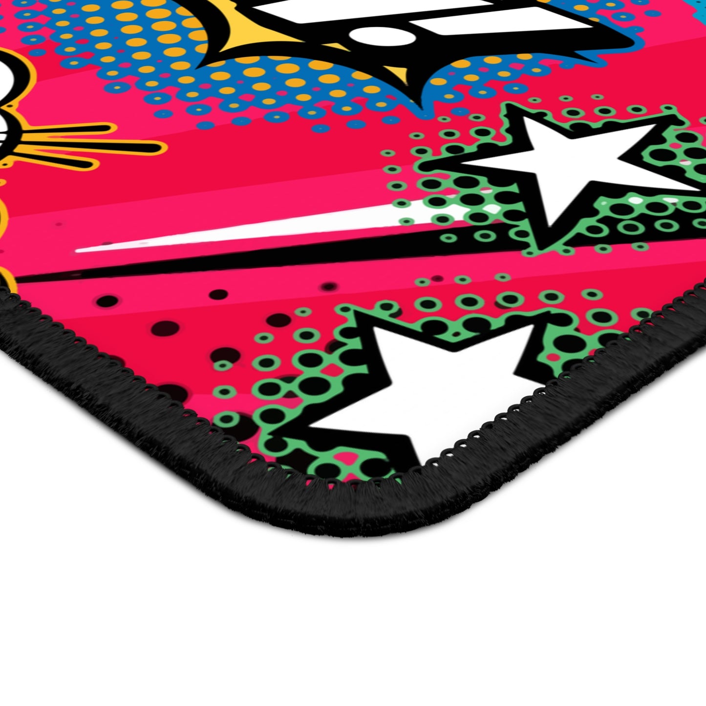 Comic Pop Art Explosion Mouse Pad