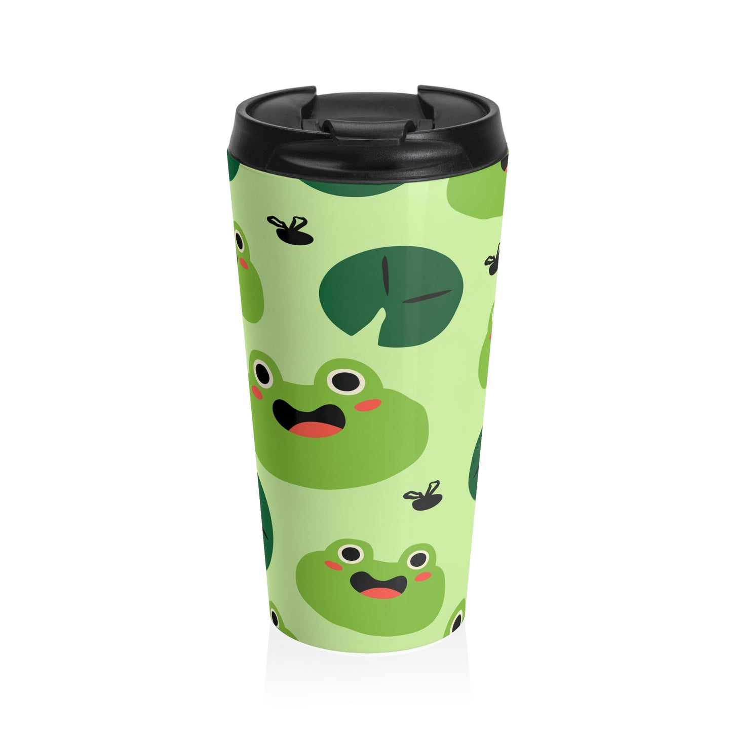 Happy Frog Mug – 15oz Stainless Steel Travel Cup