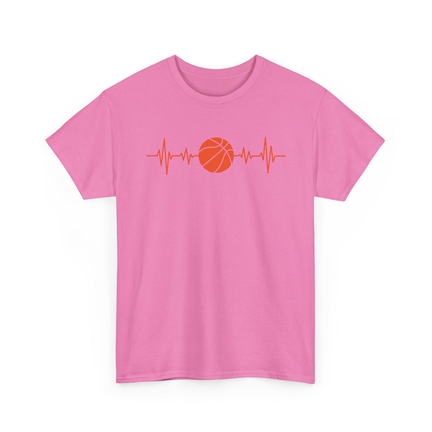 Basketball Heartbeat Shirt – Sports Lover Tee