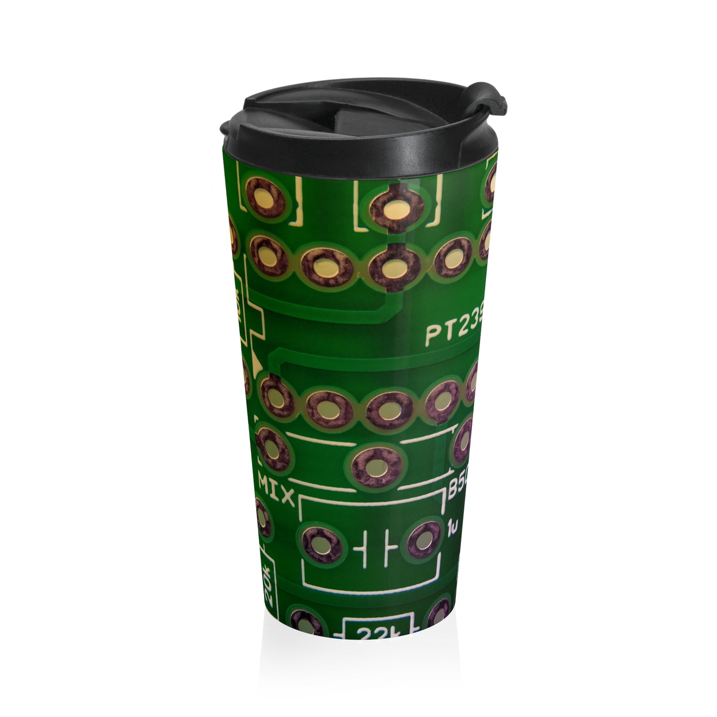 Circuit Board Mug – 15oz Stainless Steel Travel Cup