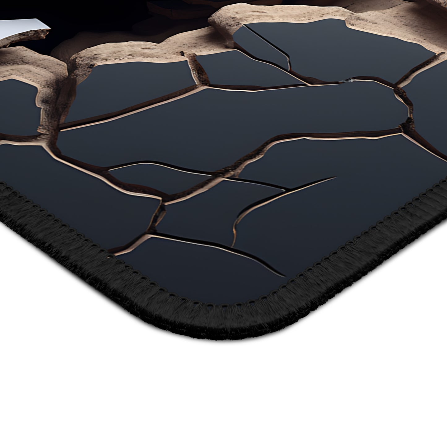 Alien Peeking Through the Wall Mouse Pad