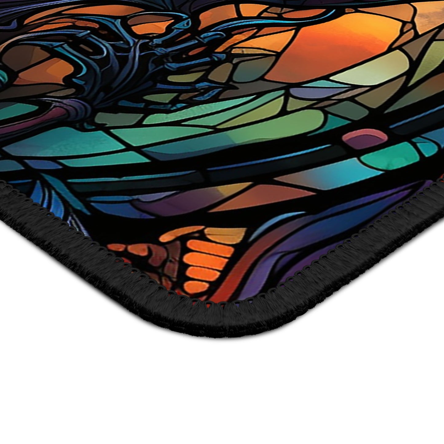 Haunted Witch Skull Mouse Pad
