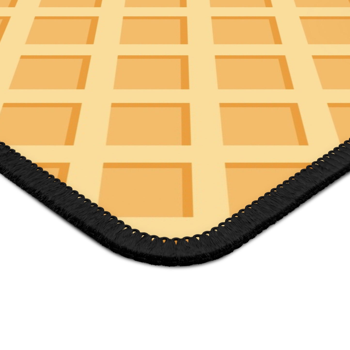 Strawberry Drip Waffle Mouse Pad