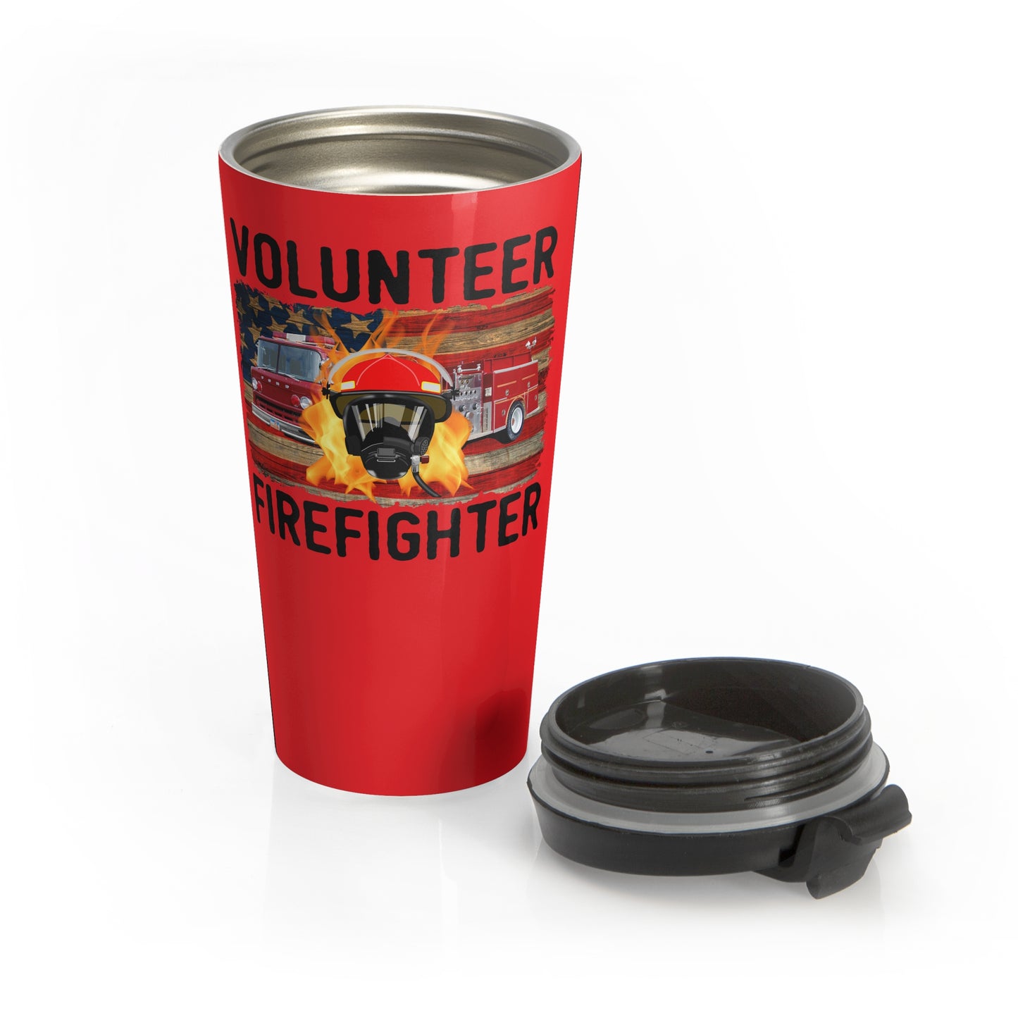 Volunteer Firefighter Travel Mug