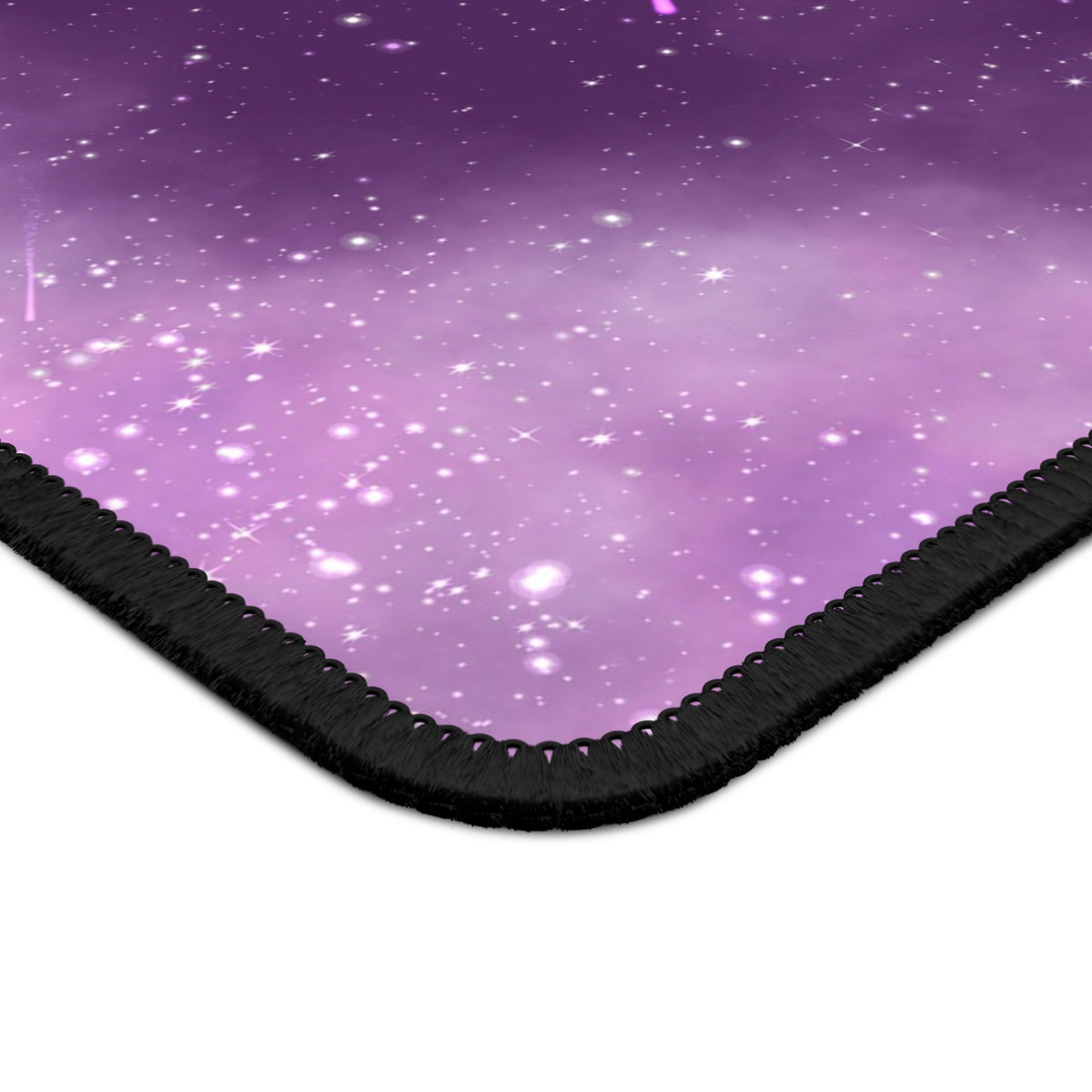 Purple Meteor Shower Mouse Pad