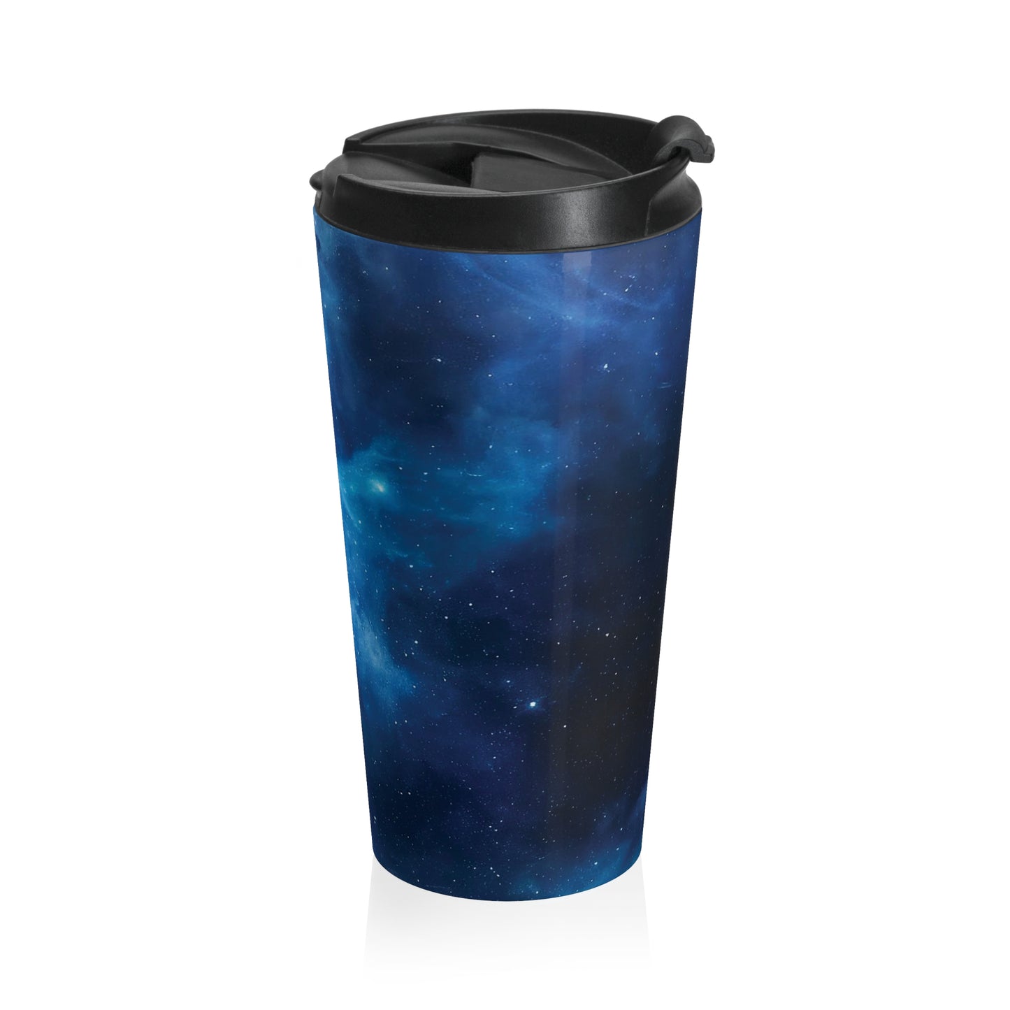 Blue Nebula Stainless Steel Travel Mug – 15oz
