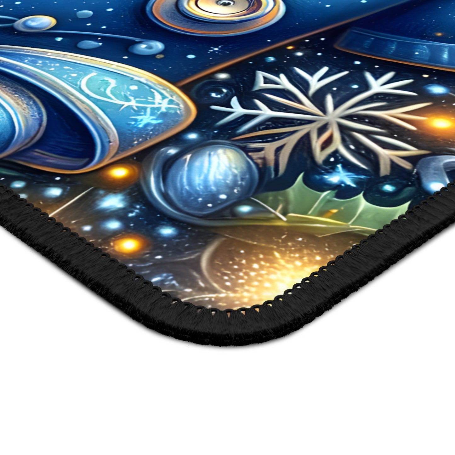 Winter Nurse Scrubs Mouse Pad