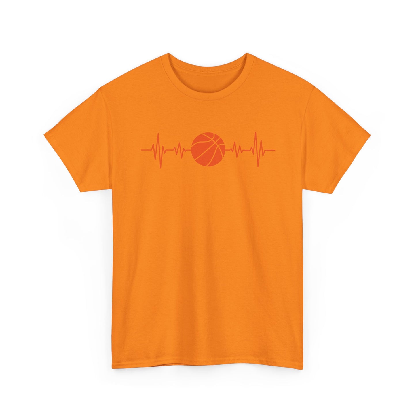 Basketball Heartbeat Shirt – Sports Lover Tee