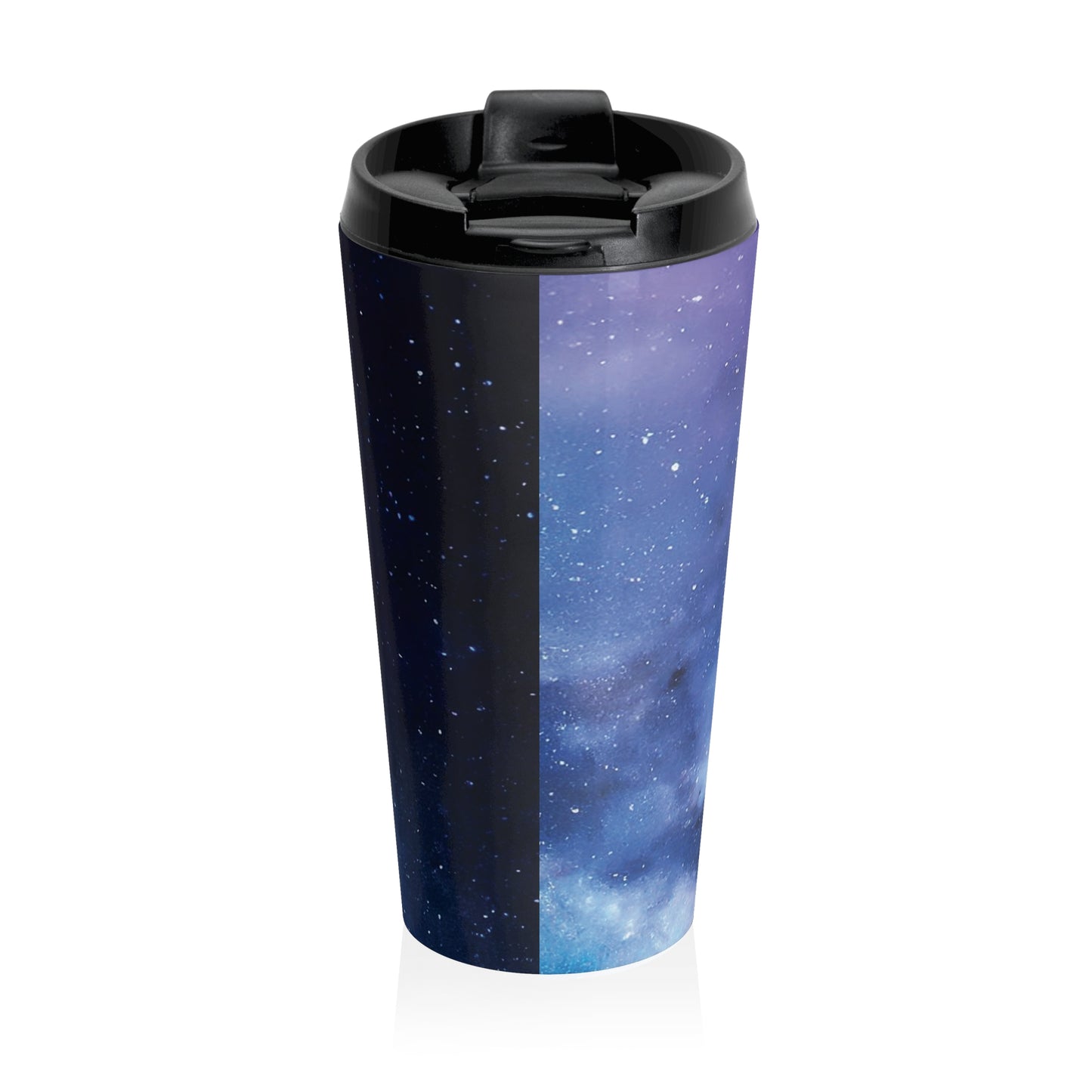 Midnight Galaxy Stainless Steel Travel Mug – 15oz