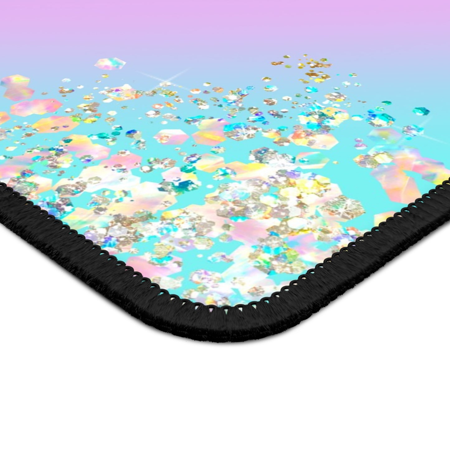 Pastel Glitter Dreams Mouse Pad