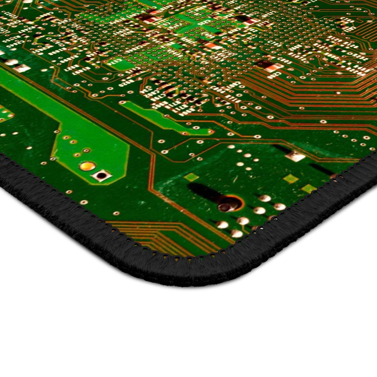 Emerald Circuit Core Mouse Pad