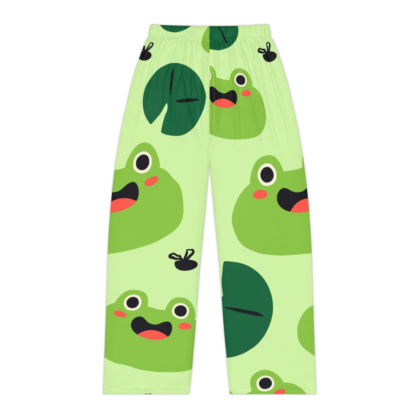 Frog Pattern Women’s Pajama Pants, Cute Loungewear for Relaxation, Gift for Birthdays, Self-Care, Home Comfort