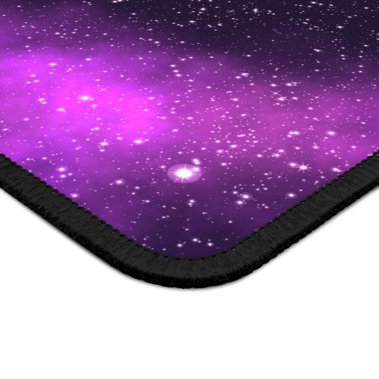 Purple Galaxy Stardust Mouse Pad