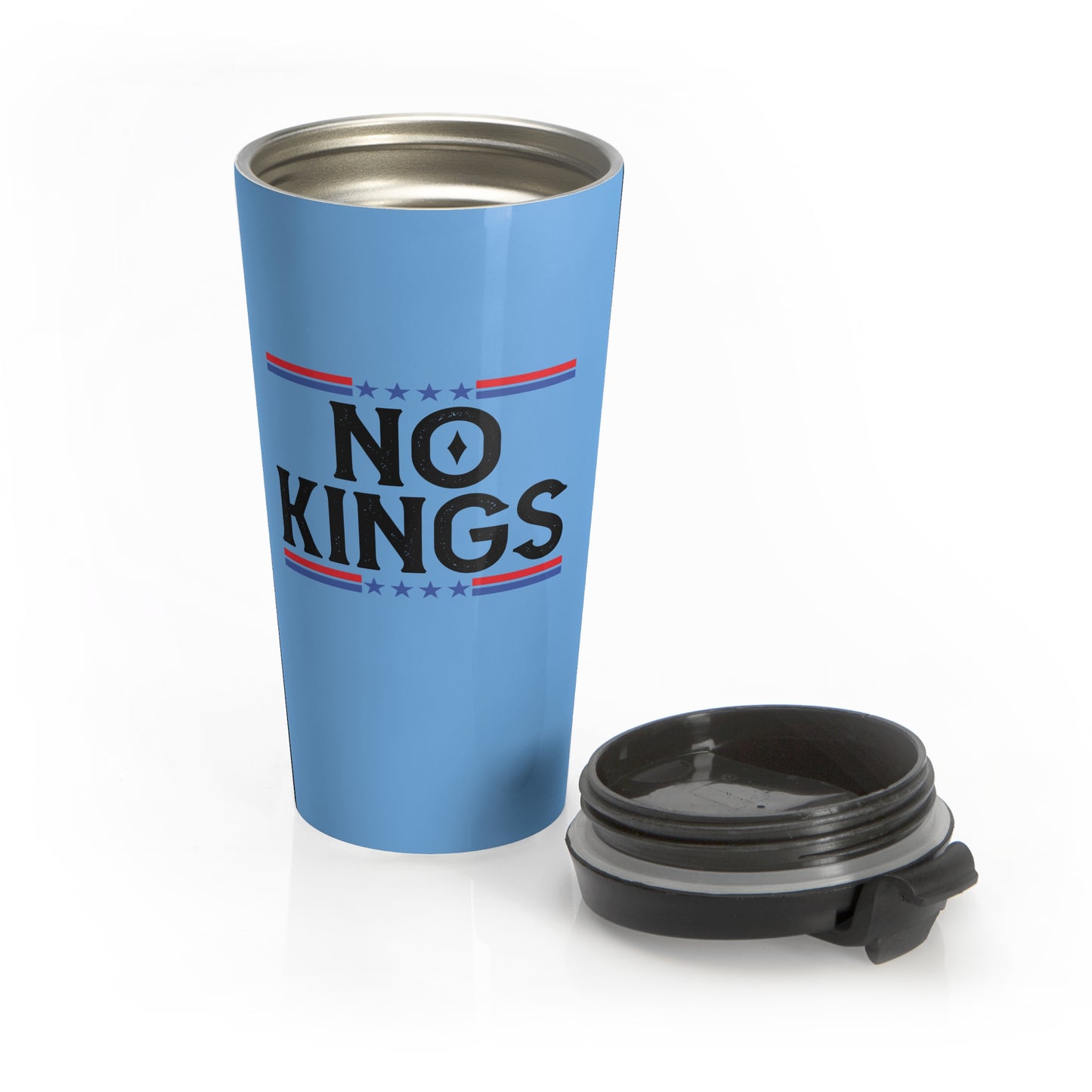 No Kings Mug – 15oz Stainless Steel Travel Cup