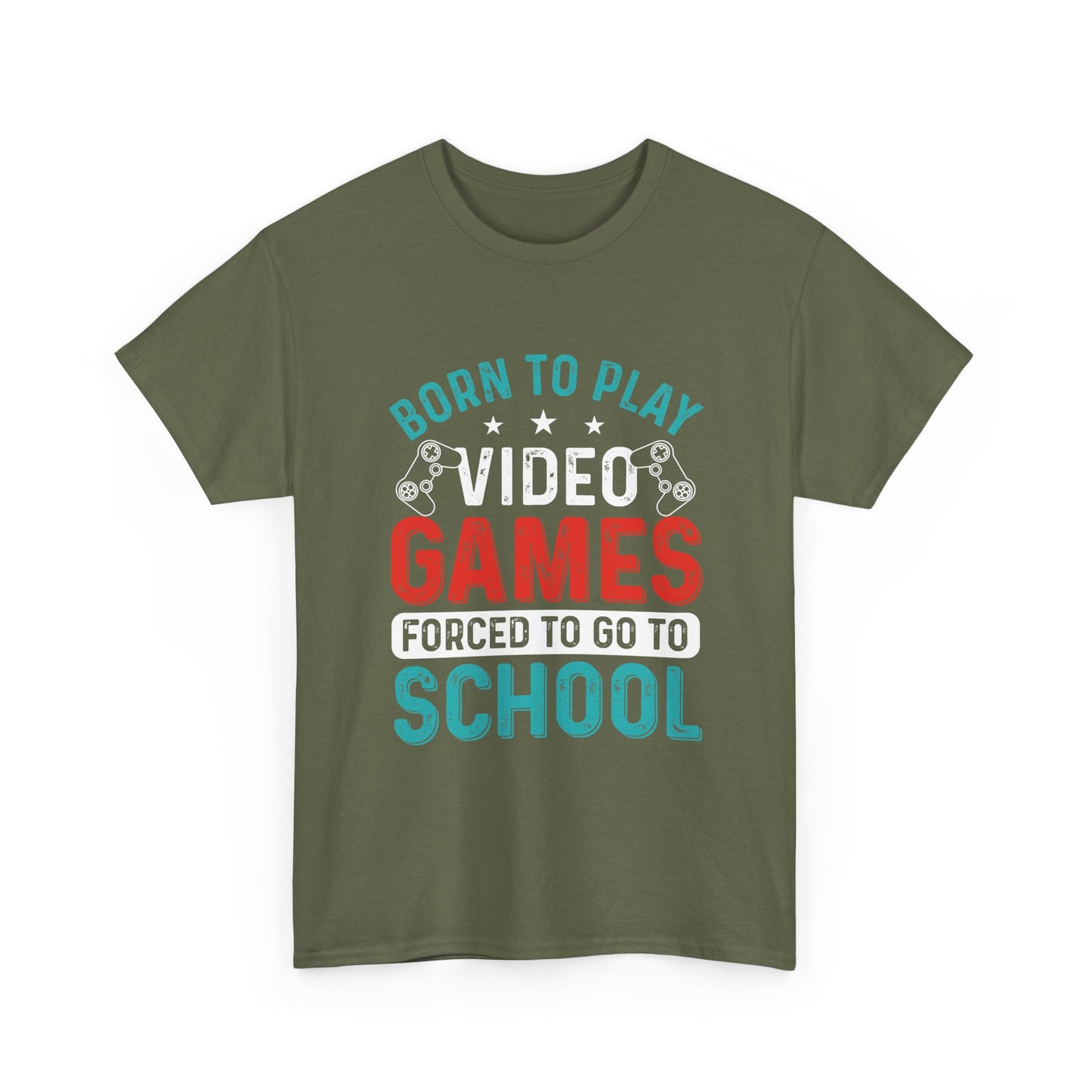Born to Play Video Games Shirt – Funny Gamer Tee