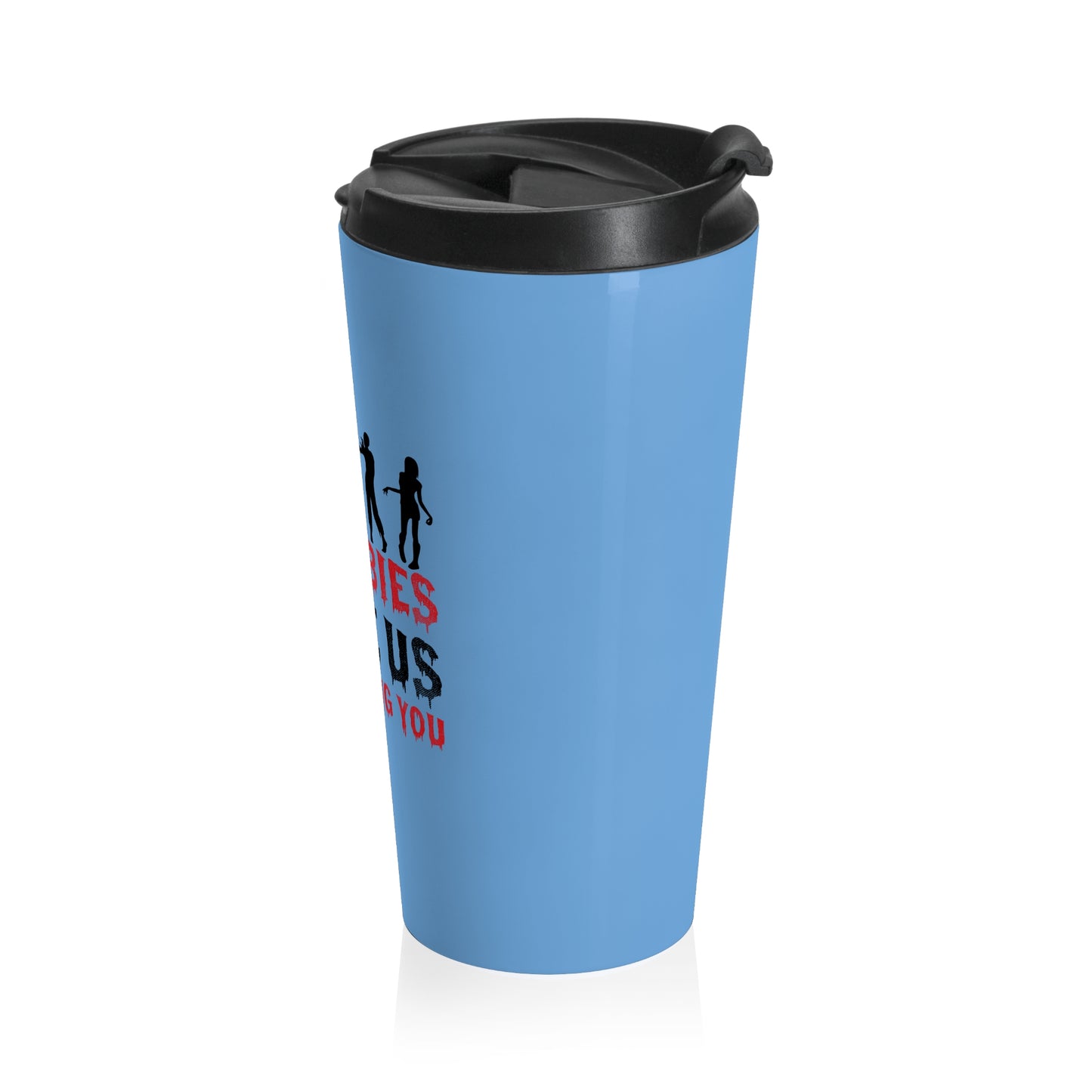 Zombie Chase Mug – 15oz Stainless Steel Travel Cup
