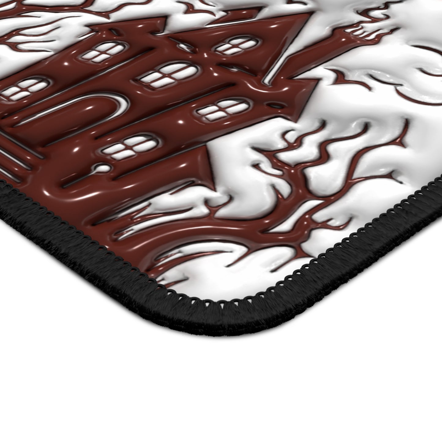 Haunted Halloween Manor Mouse Pad