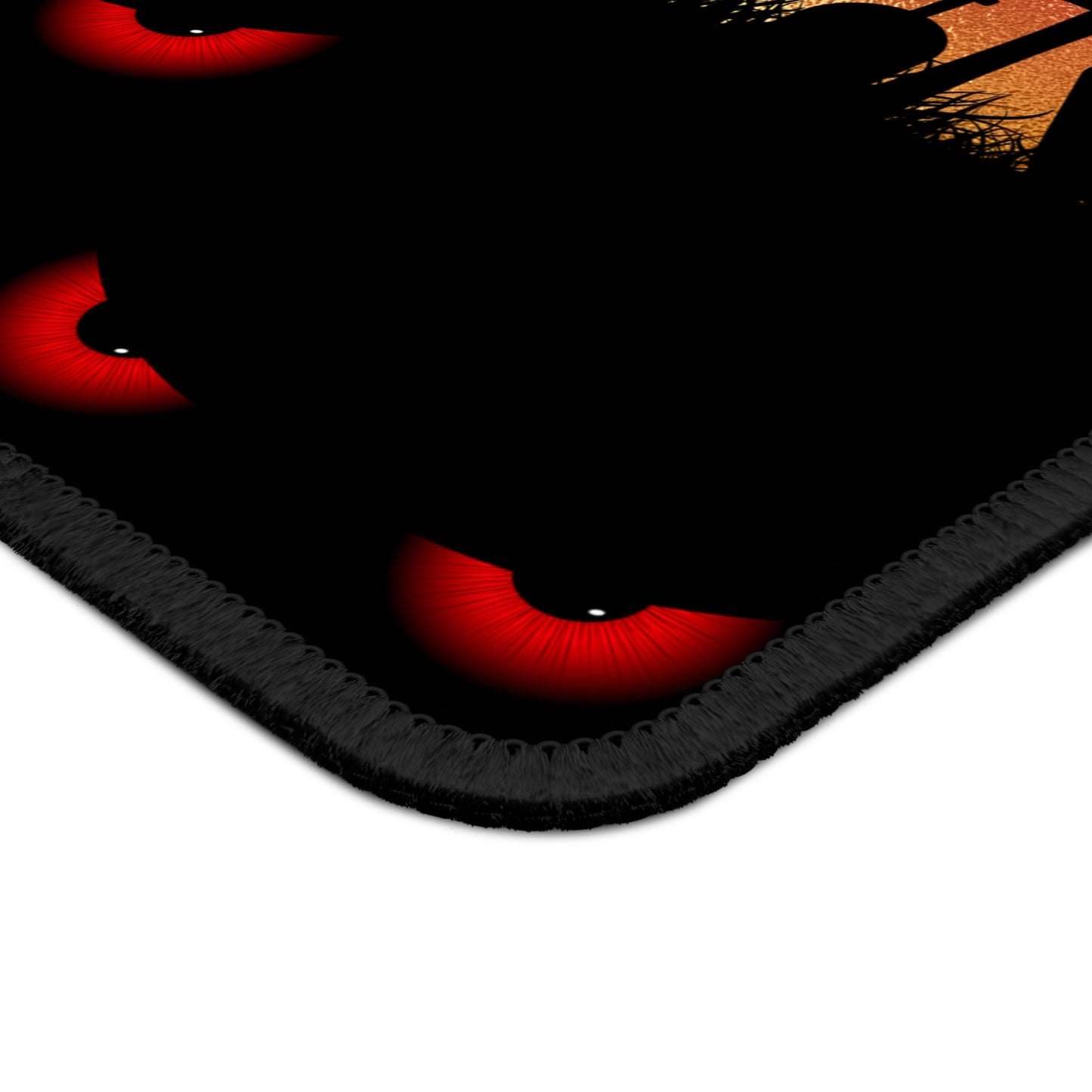Bloody Graveyard Nights Gaming Mouse Pad – 9x7 Neoprene Desk Mat for Gamers and Horror Enthusiasts 🦇🩸