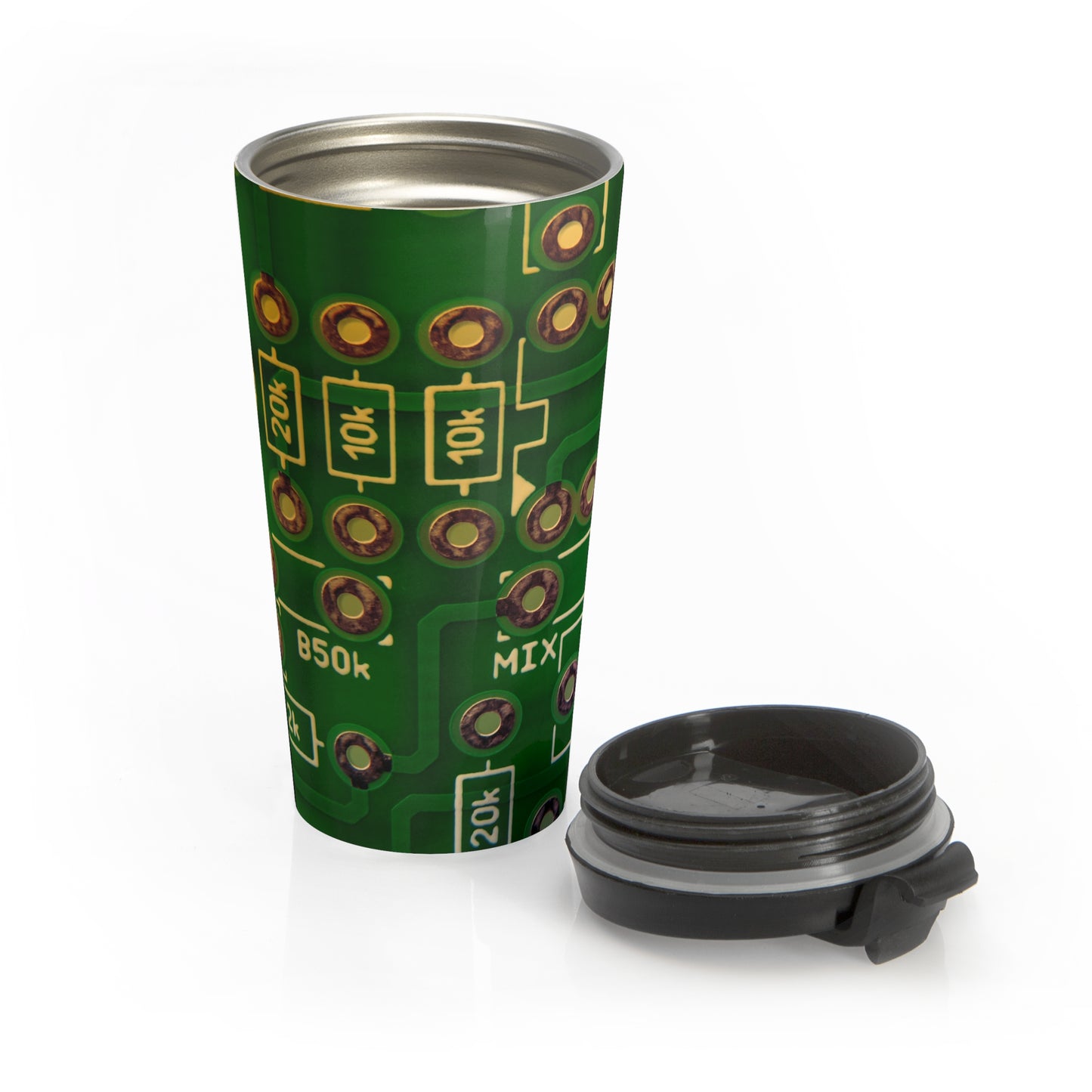 Circuit Board Mug – 15oz Stainless Steel Travel Cup