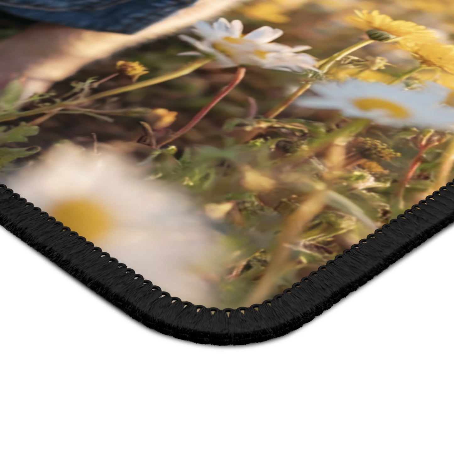 Cute Piglet in Overalls Mouse Pad