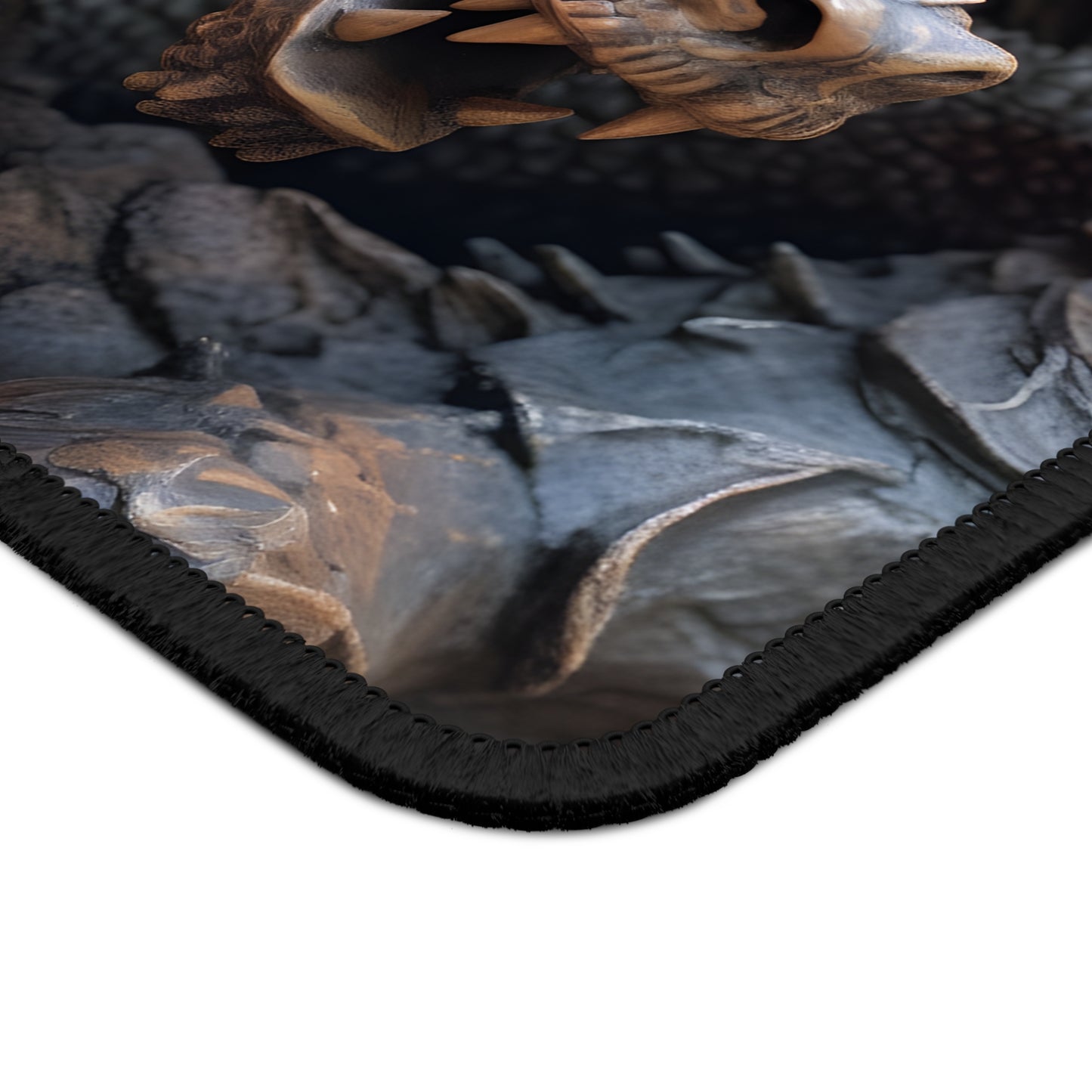 Emberfang Dragon Mouse Pad – 9x7 Neoprene Desk Mat with Fierce Fantasy Beast Design