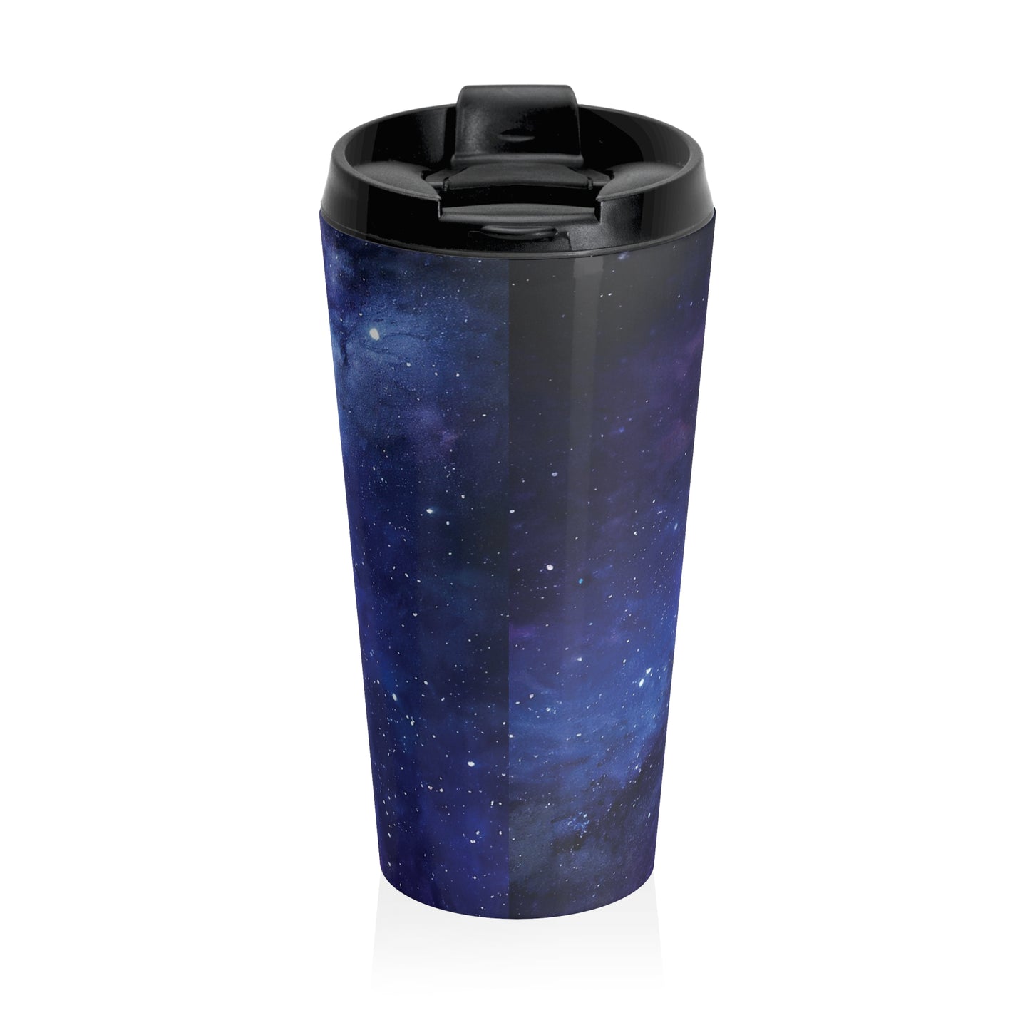 Violet Nebula Stainless Steel Travel Mug – 15oz