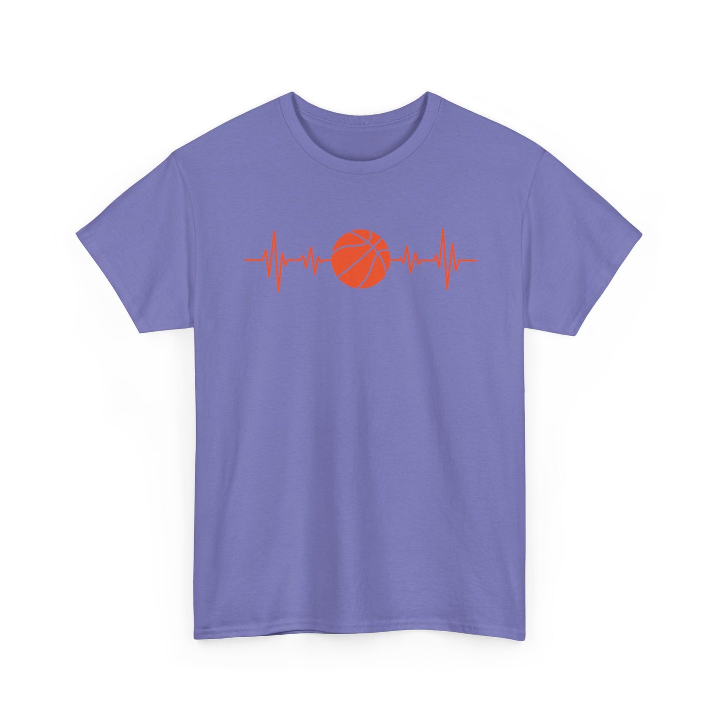 Basketball Heartbeat Shirt – Sports Lover Tee