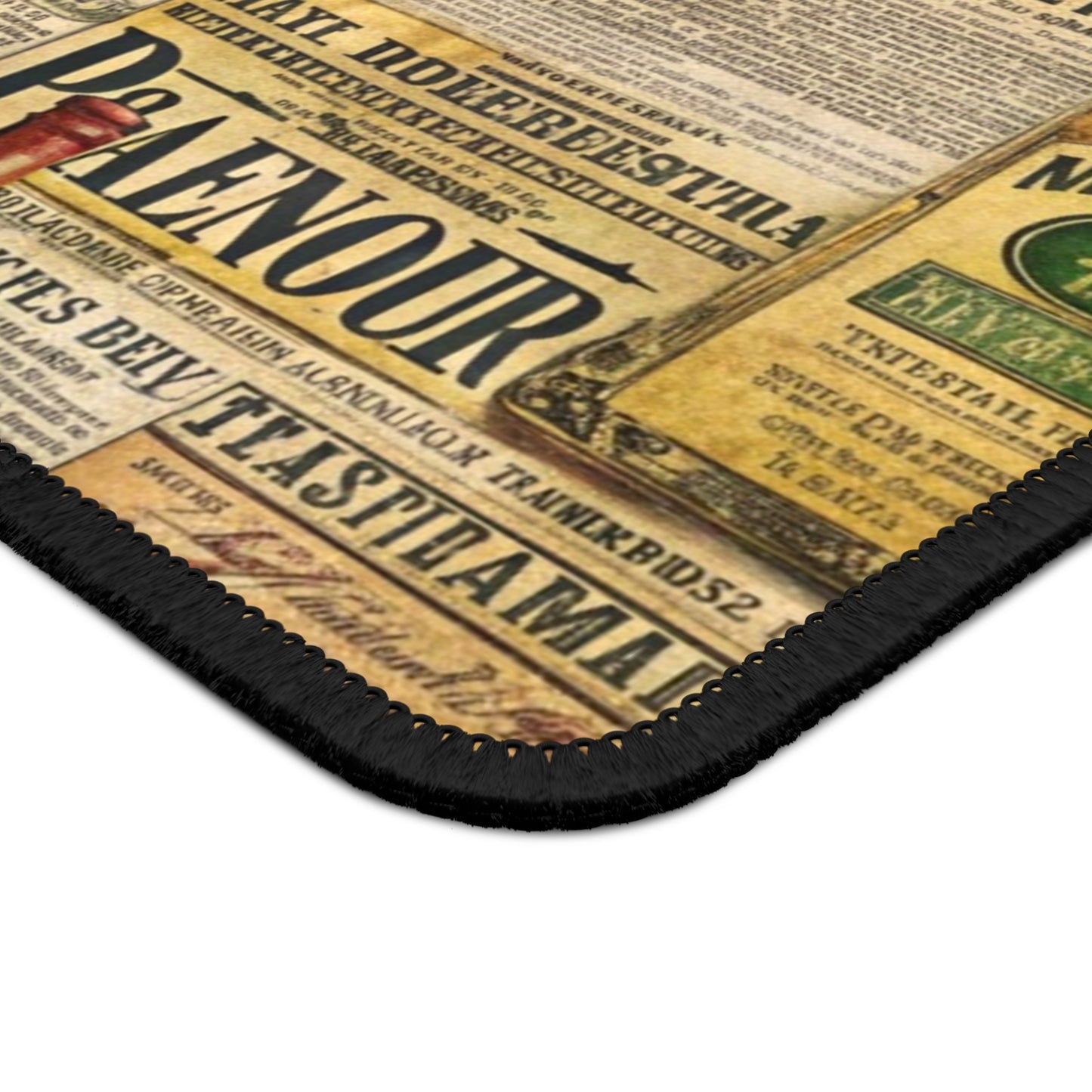 Vintage Victorian Collage Mouse Pad