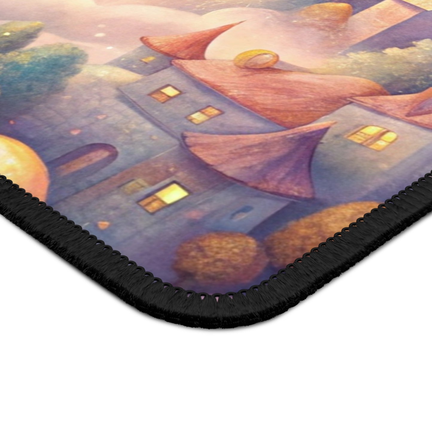 Dreamy Cloud Castle Mouse Pad