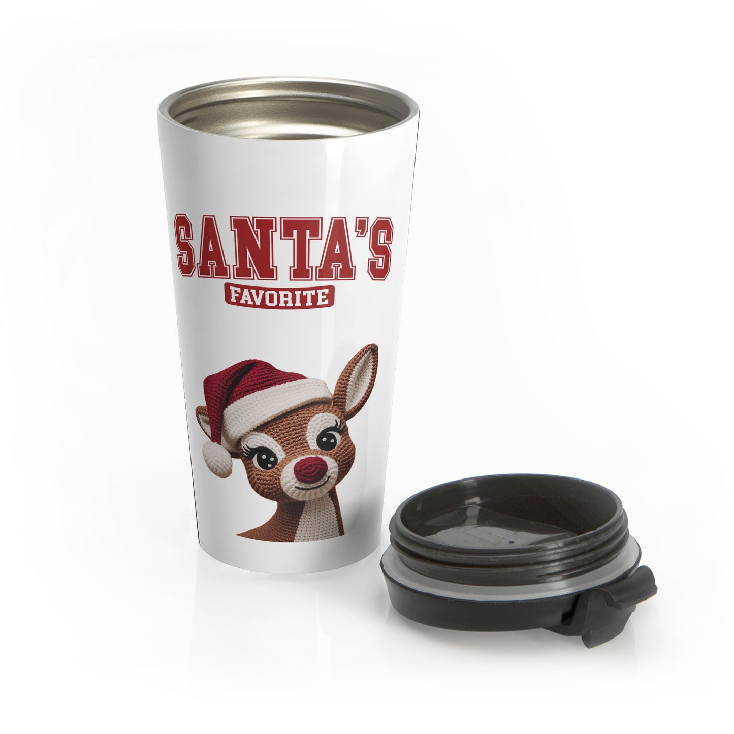 Santa’s Favorite Reindeer Travel Mug