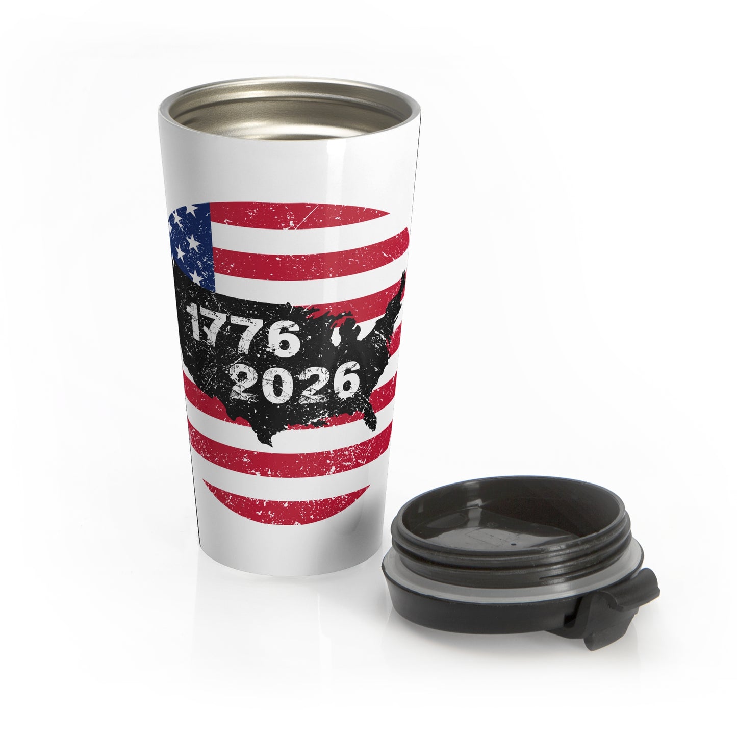 1776–2026 Patriot Travel Mug