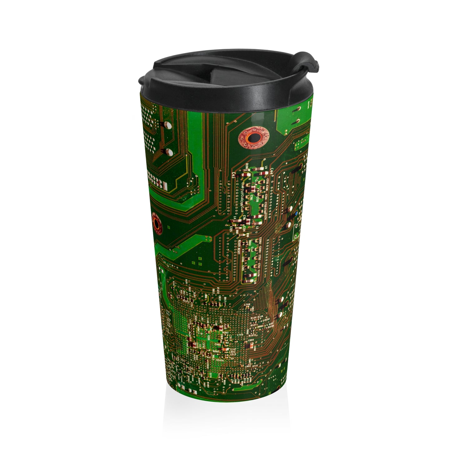 Tech Circuit Mug – 15oz Stainless Steel Travel Cup