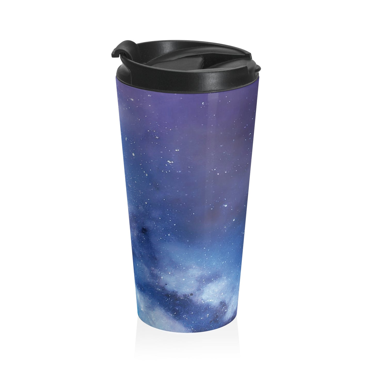 Midnight Galaxy Stainless Steel Travel Mug – 15oz