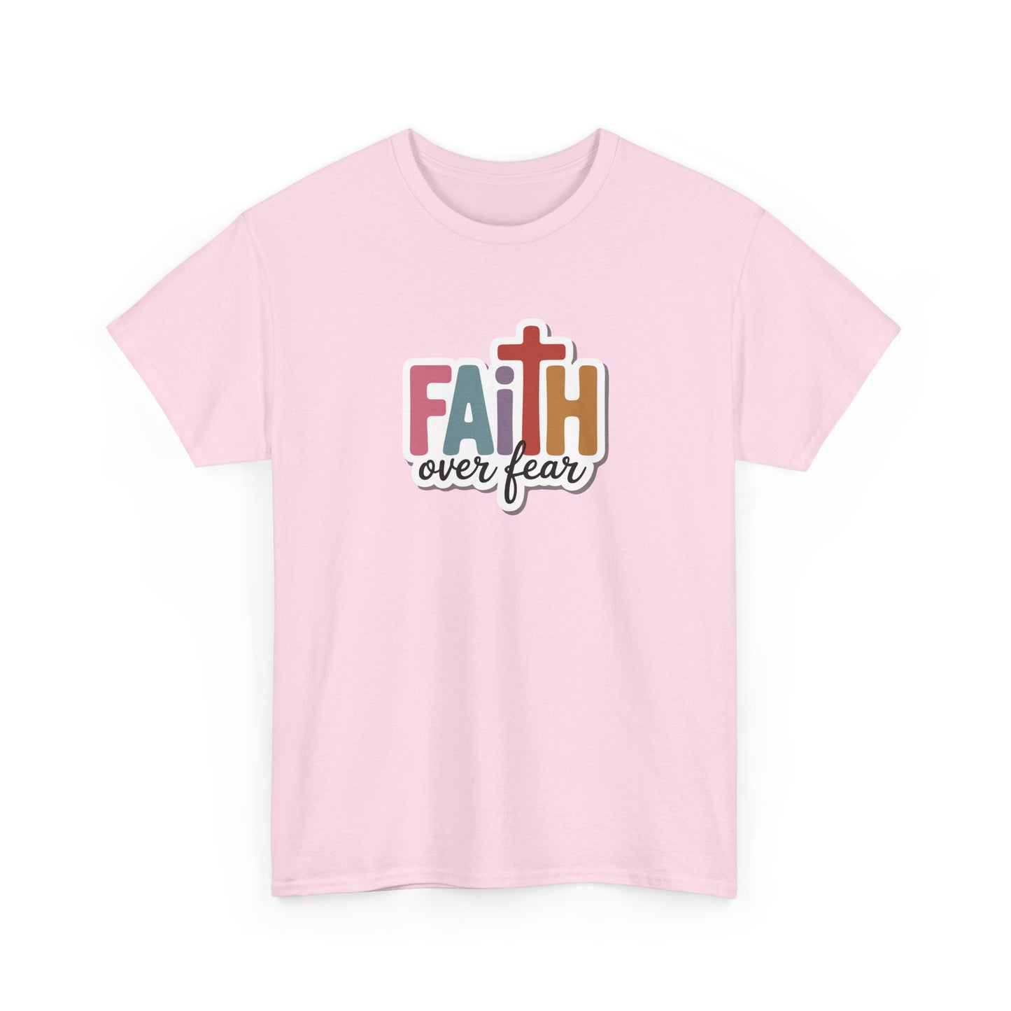 Faith Over Fear Shirt – Heavy Cotton Tee