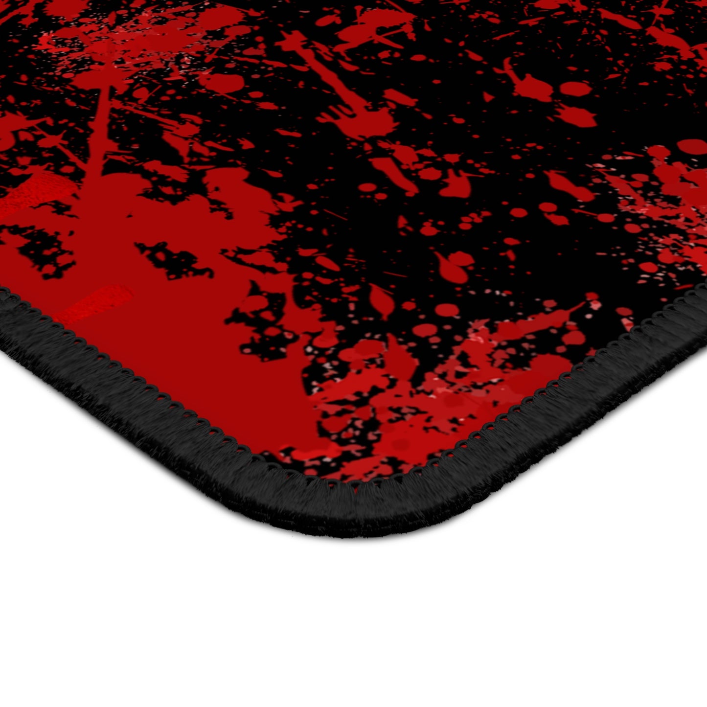 Bloody Chaos Gaming Mouse Pad – 9x7 Neoprene Desk Mat for Gamers, Horror Fans, and Halloween Lovers