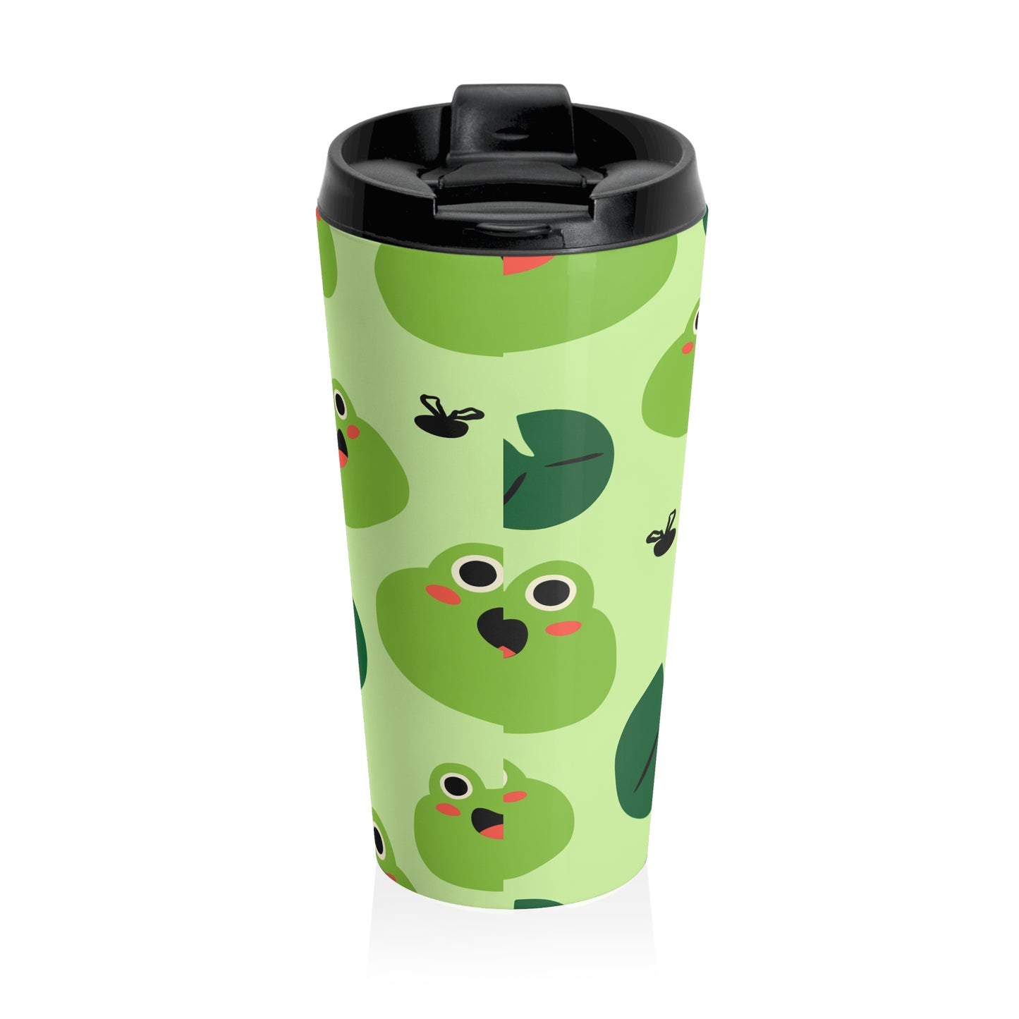 Happy Frog Mug – 15oz Stainless Steel Travel Cup