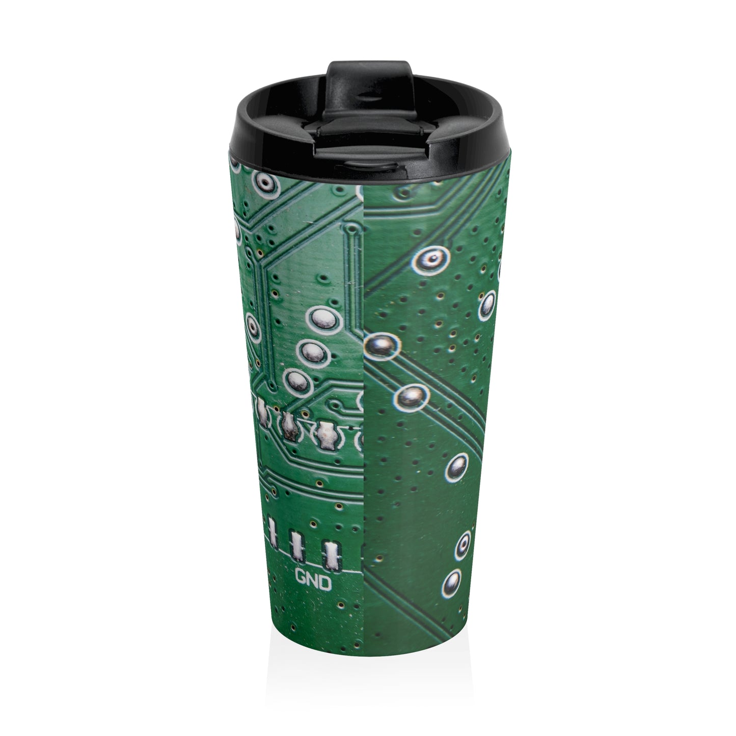 Green Circuit Board Mug – 15oz Stainless Steel Travel Cup