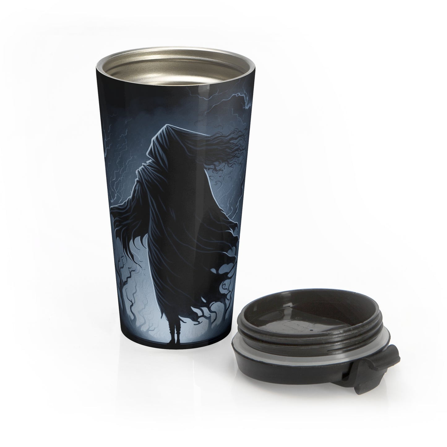 Phantom’s Veil Stainless Steel Travel Mug – 15oz