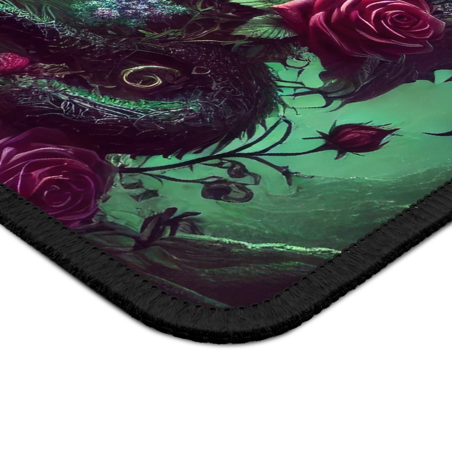 Enchanted Dragon Library Mouse Pad