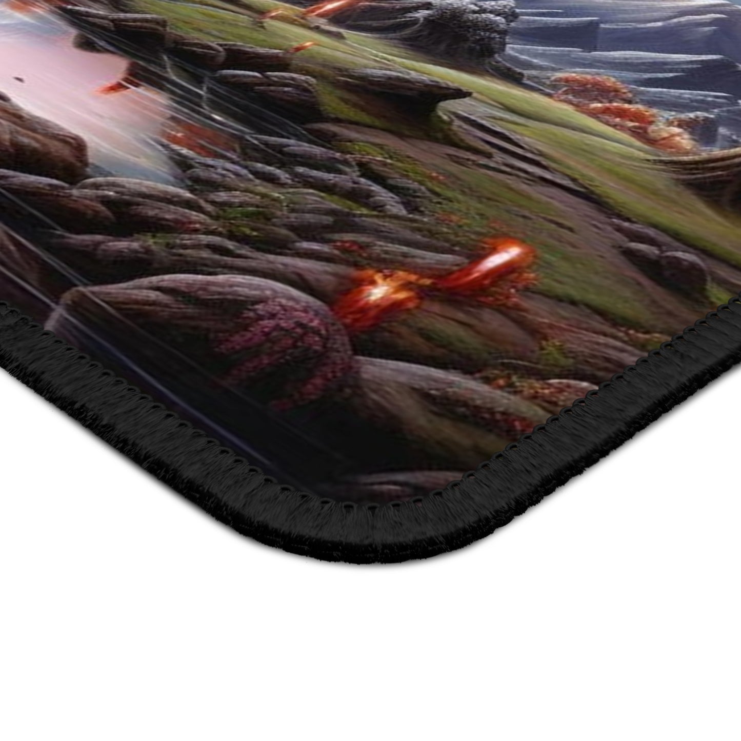 Enchanted Crystal Valley Mouse Pad
