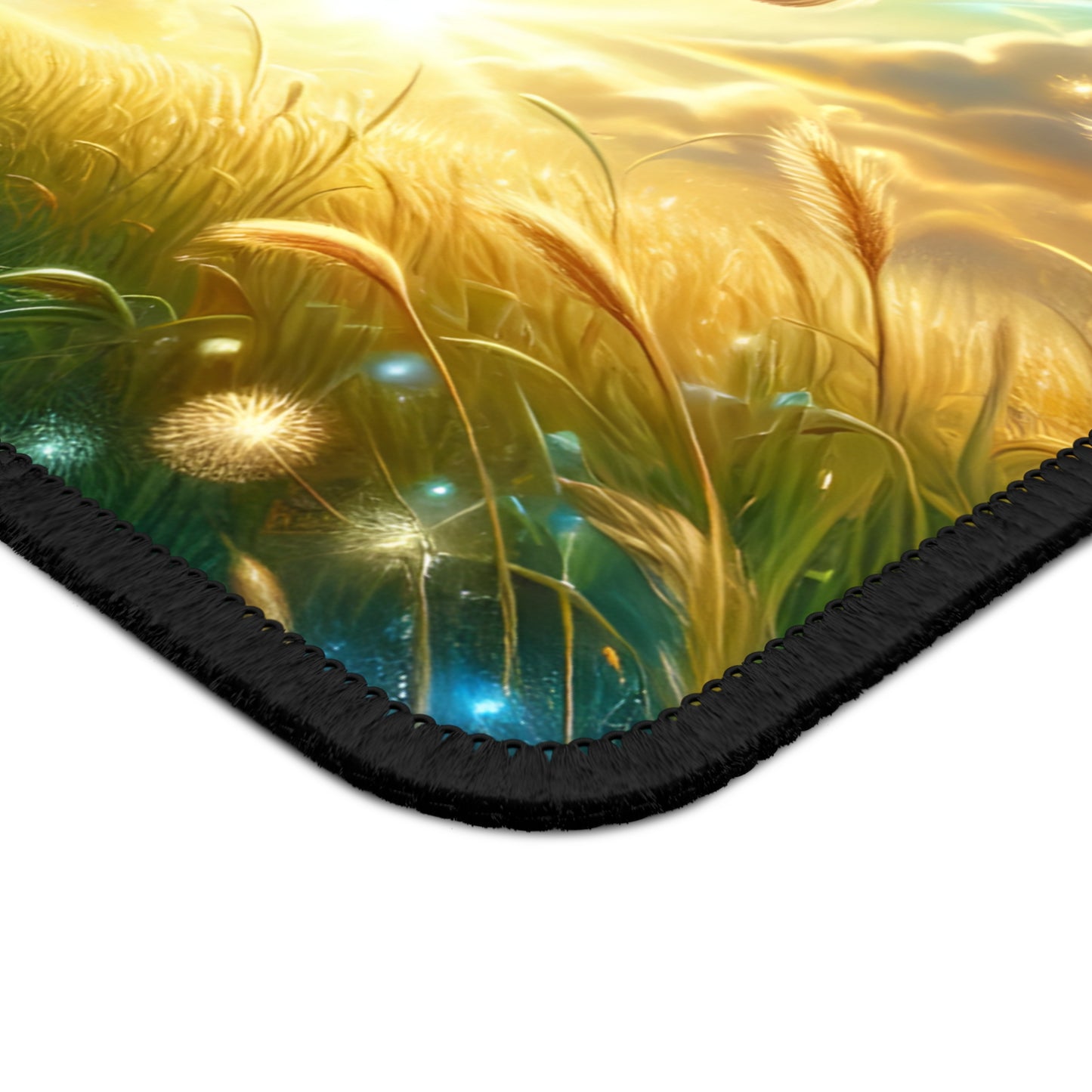 Sunlit Meadow Cat Mouse Pad