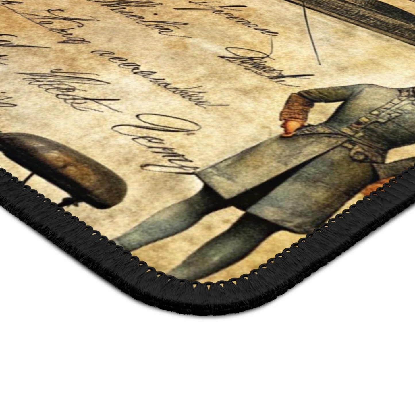Vintage Victorian Collage Mouse Pad