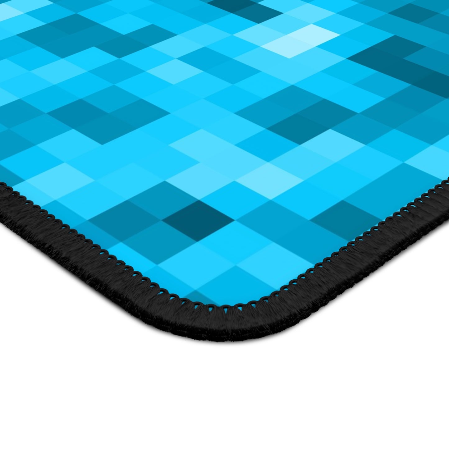Ocean Pixel Blue Mouse Pad