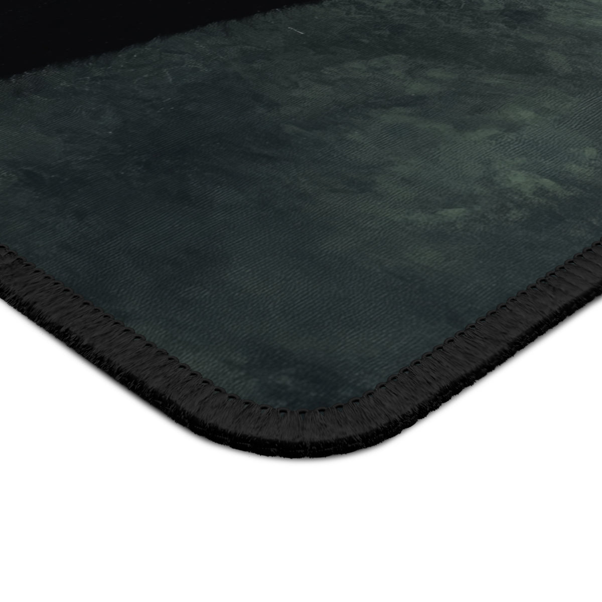 Midnight Black Cat Mouse Pad