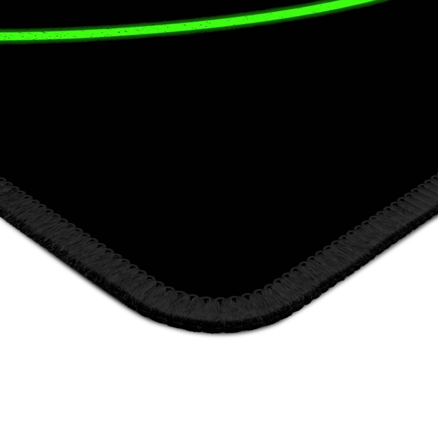 Neon Alien Head Mouse Pad