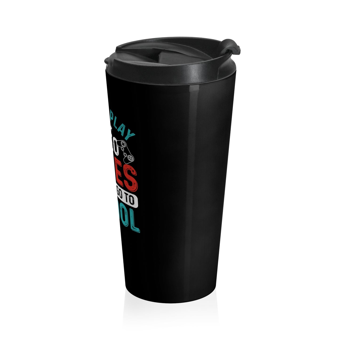 Born to Play Mug – 15oz Stainless Steel Travel Cup